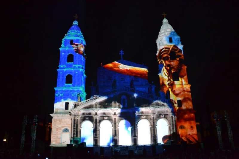 Inovação: novo espetáculo em projeção mapeada é apresentado